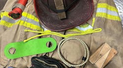 Chocks, spring clamps, latch straps, bungee cords and gear ties provide the means to secure doors in the open position when handlines are stretched. Chocks, spring clamps, latch straps, bungee cords and gear ties provide the means to secure doors in the open position when handlines are stretched.