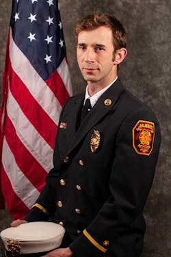 David Keyser has been a firefighter for the Salisbury, NC, Fire Department since 2014.