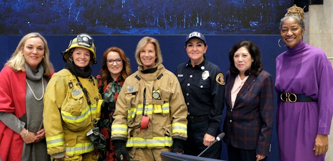 Turnout gear that doesn't fit properly endangers female firefighters.
