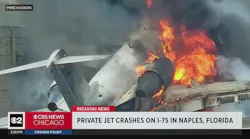 Private jet crashes on I-75 in Naples, Florida