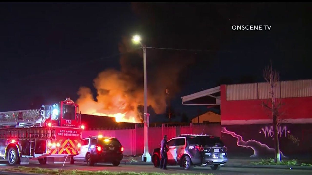 At least one dead in Green Meadows abandoned building fire