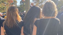 These three women, from left, Celeste Flynn, Clara Fenelon and Sara Laird who lost firefighters in the line of duty are sharing lessons learned with others. These three women, from left, Celeste Flynn, Clara Fenelon and Sara Laird who lost firefighters in the line of duty are sharing lessons learned with others.