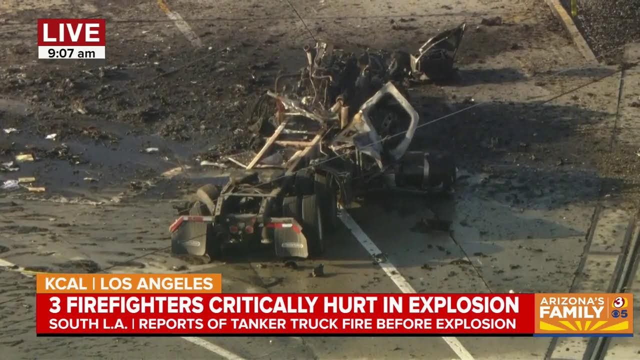 Los Angeles Firefighters Critically Hurt In Explosion | Firehouse