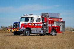 SVI built this Urban Interface Pumper for the Stratmoor Hills Fire District in Colorado Springs, CO.