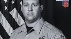 Firefighter Trevor Brown, 45, of the Sterling Volunteer Fire Company, died in Friday night's explosion.
