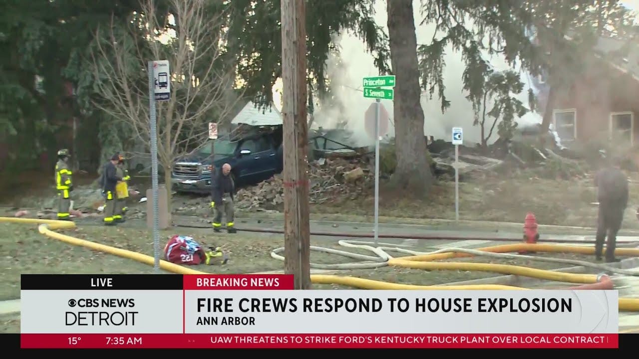 Ann Arbor, MI, House Blast under Investigation | Firehouse