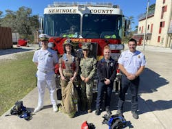 The United States Navy recently collaborated with the Seminole County Fire Department and the Seminole County Sheriff’s Office for a joint training exercise.. The United States Navy recently collaborated with the Seminole County Fire Department and the Seminole County Sheriff’s Office for a joint training exercise..