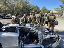 Seminole County Fire Department personnel and U.S. Navy worked together on extrication exercises with SCFD’s Special Hazards & Operations Team. Seminole County Fire Department personnel and U.S. Navy worked together on extrication exercises with SCFD’s Special Hazards & Operations Team.