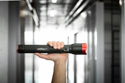 Powerfully bright, the Infinity X1 5000L Dual Power Focusing Flashlight can be operated in low, medium, or high beam modes. Powerfully bright, the Infinity X1 5000L Dual Power Focusing Flashlight can be operated in low, medium, or high beam modes.