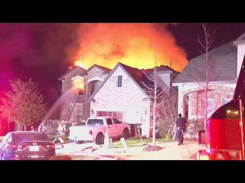 Four dogs, family escape fast-moving fire on west-side