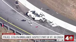 Police search for suspect who stole ambulance in Fairfax County | NBC4 Washington