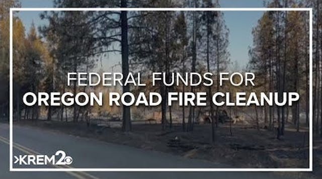 County Commissioners discussing usage of federal funds for Oregon Road wildfire cleanup