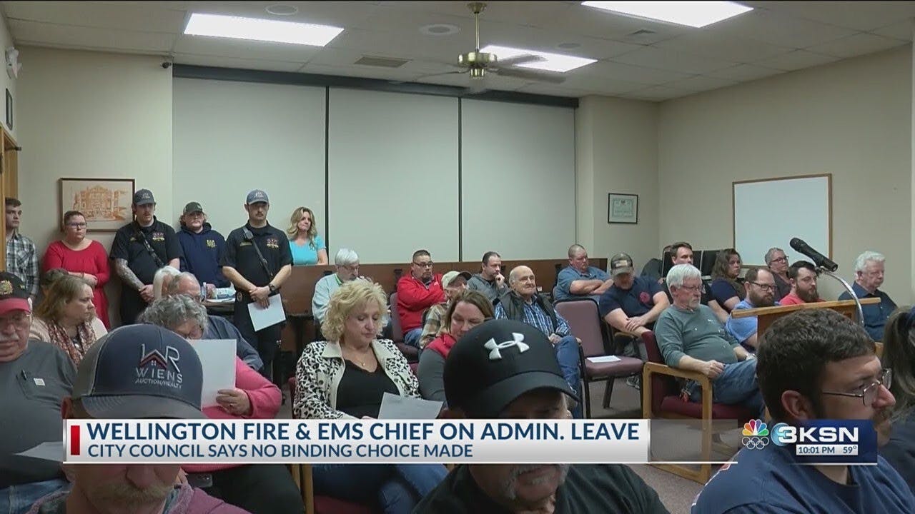 Wellington Fire/EMS chief put on administrative leave