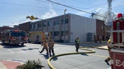 York County paper mill fire injures two firefighters