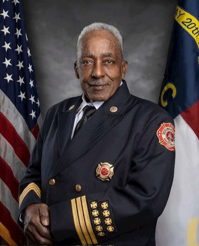 Youngsville Fire Department Safety Officer Louis Dunston