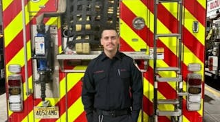 Gloucester City firefighter sworn in 22 years after his father&apos;s line of duty death