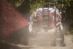 Ground-based PHOS-CHEK fire retardants from Perimeter Solutions are applied on flammable vegetation and cellulose fuels before a wildfire approaches to provide long-term protection that remains effective until a significant rain. Ground-based PHOS-CHEK fire retardants from Perimeter Solutions are applied on flammable vegetation and cellulose fuels before a wildfire approaches to provide long-term protection that remains effective until a significant rain.