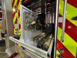 If a department has the opportunity to specify and design an apparatus, it should consider how rescue equipment will be stored on the vehicle. If a department has the opportunity to specify and design an apparatus, it should consider how rescue equipment will be stored on the vehicle.