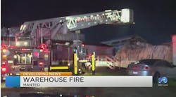 3-alarm fire at Manteo Furniture &amp; Appliance Warehouse
