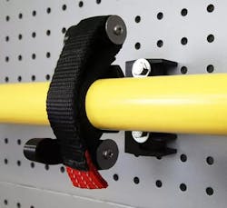 The new SURE-GRIP Tool and Equipment Mounts (model SG-VM-275 and model SG-VM-275-Y - with a yellow strap) are designed with a 2.75″ stand off from the mounting surface and have a .75” to 2” grip range. The new SURE-GRIP Tool and Equipment Mounts (model SG-VM-275 and model SG-VM-275-Y - with a yellow strap) are designed with a 2.75″ stand off from the mounting surface and have a .75” to 2” grip range.