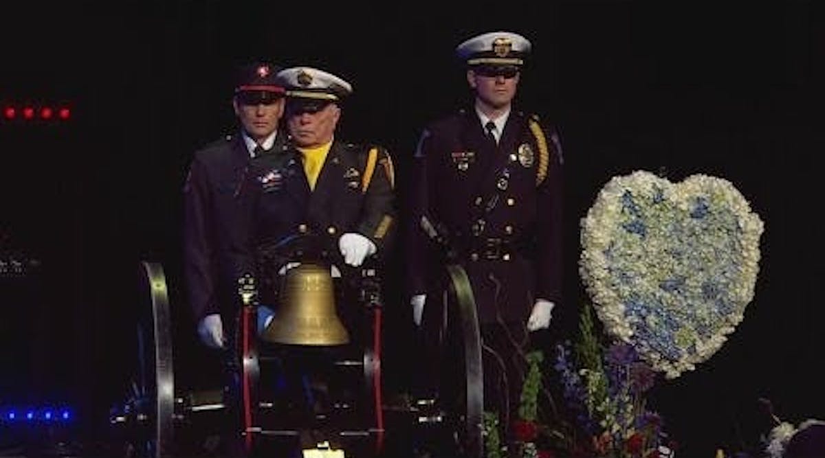 Burnsville memorial service: Bell rung for fallen heroes