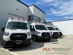 Leader Emergency Vehicles announces that Professional Sales and Service will represent Leader in California and across much of the western United States.