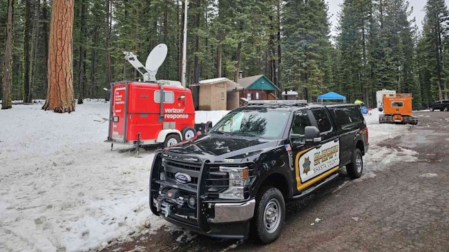 The Verizon Frontline Crisis Response Team recently provided mission-critical communications support to the Shasta County Sheriff’s Office 2024 Winter Search and Rescue Training exercise in Northern California.