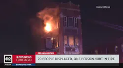 At least 20 people displaced by fire on Chicago's West Side