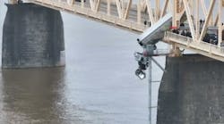 Drone video captures dramatic rescue of woman stuck in semi truck dangling over Louisville bridge Drone video captures dramatic rescue of woman stuck in semi truck dangling over Louisville bridge
