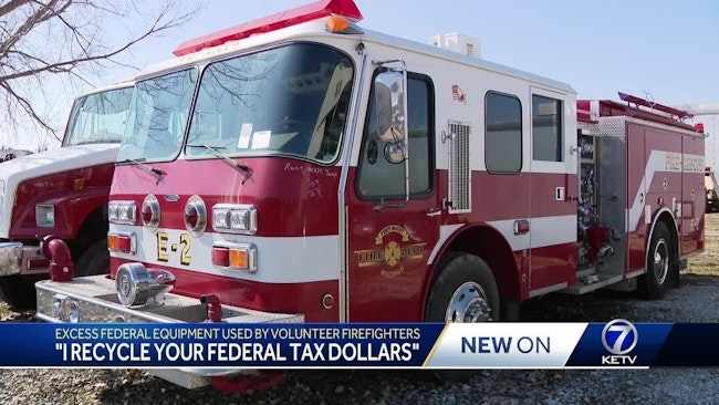 'I recycle your federal tax dollars': Excess federal equipment used by volunteer firefighters