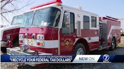 &apos;I recycle your federal tax dollars&apos;: Excess federal equipment used by volunteer firefighters