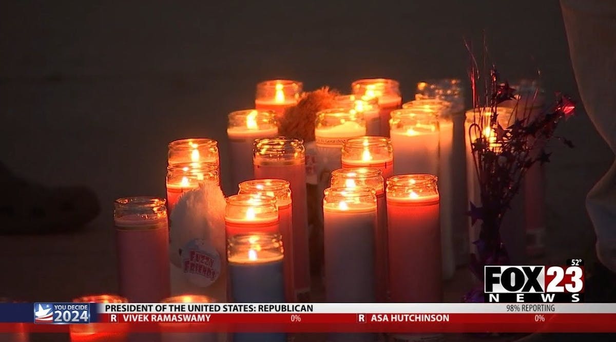 Video: Vigil held in remembrance of four people who died following crash involving firetruck