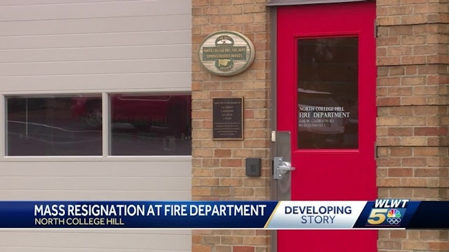 Majority of North College Hill Fire Department staff resigning from positions