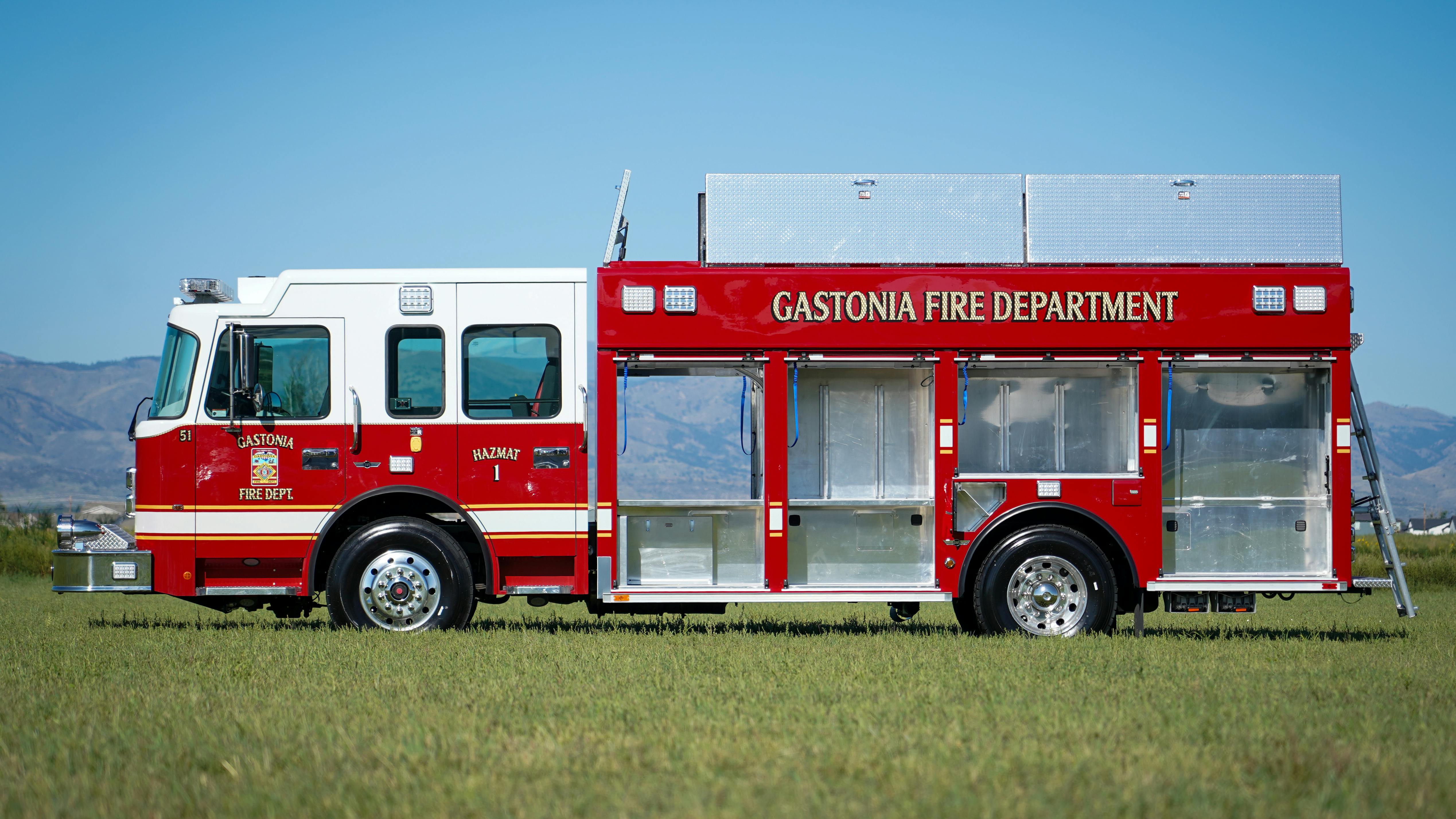 SVI built this hazmat unit for the Gastonia Fire Department.