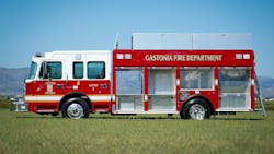 SVI built this hazmat unit for the Gastonia Fire Department.