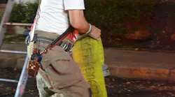 Fireground commanders should consider the size and weight of large-diameter hose (LDH) in regard to moving it once it’s charged. Five-inch LDH holds 1 gallon of water per foot. With most LDH being in 100 foot sections and, thus, that length taking 100 gallons to fill, consider the use of a booster tank to start water. There really isn’t anything easy about LDH supply hose other than it being dropped via a fire engine that’s doing a forward or reverse supply lay. Fireground commanders should consider the size and weight of large-diameter hose (LDH) in regard to moving it once it’s charged. Five-inch LDH holds 1 gallon of water per foot. With most LDH being in 100 foot sections and, thus, that length taking 100 gallons to fill, consider the use of a booster tank to start water. There really isn’t anything easy about LDH supply hose other than it being dropped via a fire engine that’s doing a forward or reverse supply lay.