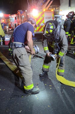 LDH frequently requires two firefighters to break or connect based on the storm couplings. Its size can make it complicated—for example, the kinks that it can create. LDH frequently requires two firefighters to break or connect based on the storm couplings. Its size can make it complicated—for example, the kinks that it can create.