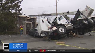 Crane collapse in Norwood damages 4 condo units