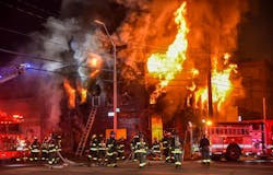 David Bryce Detroit firefiighters vacant building fire