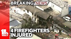 4 firefighters injured while battling Lansdowne fire 4 firefighters injured while battling Lansdowne fire