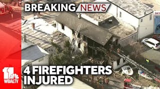 4 firefighters injured while battling Lansdowne fire 4 firefighters injured while battling Lansdowne fire