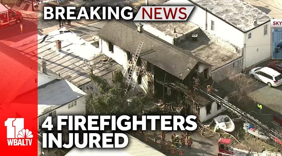 4 firefighters injured while battling Lansdowne fire 4 firefighters injured while battling Lansdowne fire