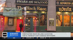 Firefighter from Ireland charged with rape in Boston