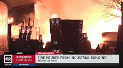 Chicago firefighters battle large industrial building fire for overnight on South Side