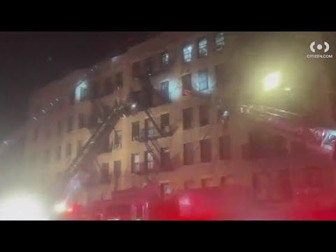Two boys, ages 1 and 2, critically injured in Washington Heights fire: NYPD