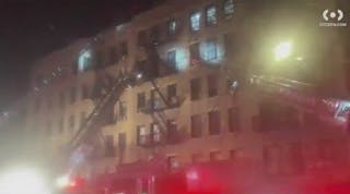 Two boys, ages 1 and 2, critically injured in Washington Heights fire: NYPD