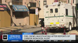 Streets blocked off in downtown Baltimore due to reports of elevated CO levels