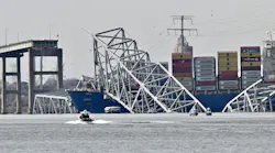 The Francis Scott Key Bridge fell into the Patapsco River Tuesday after it was hit by a ship.