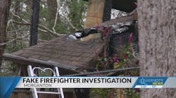 Man accused of impersonating firefighter at scene of deadly fire