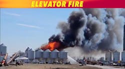 BREAKING NEWS: Lafrenz Seed, Elevator Fire In Langdon, North Dakota